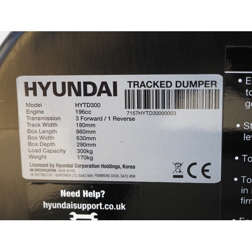 2 - Hyundai tracked pedestrian dumper