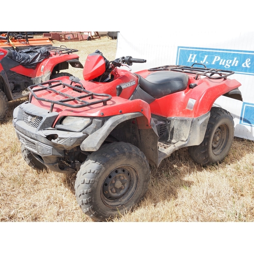 29 - Suzuki Kingquad 500. Key in office