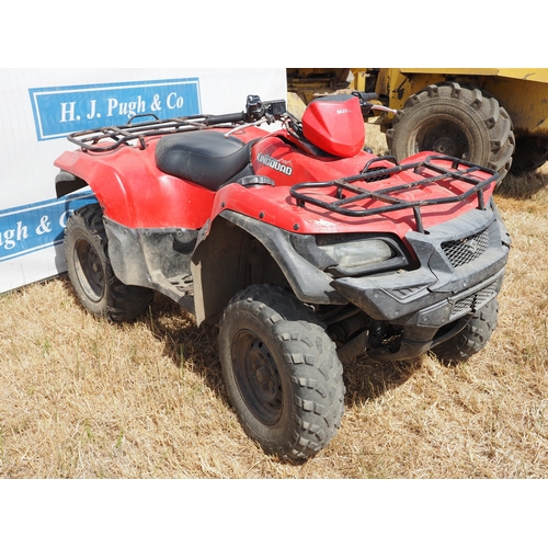 29 - Suzuki Kingquad 500. Key in office