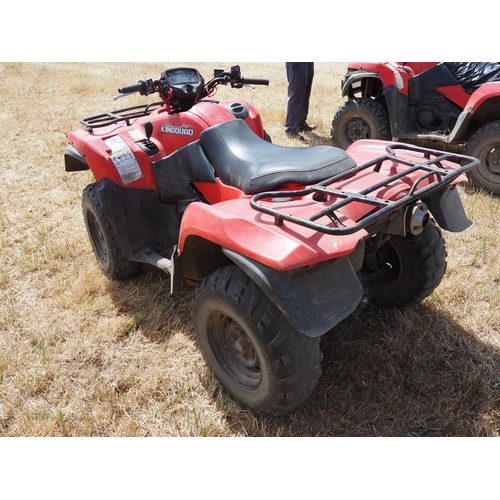 29 - Suzuki Kingquad 500. Key in office