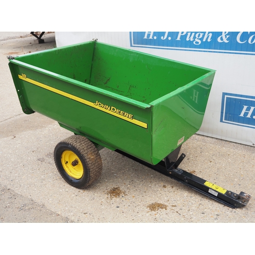 36 - John Deere compact trailer 18