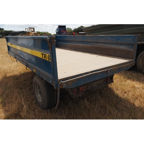 39 - Fleming TR6 tip trailer