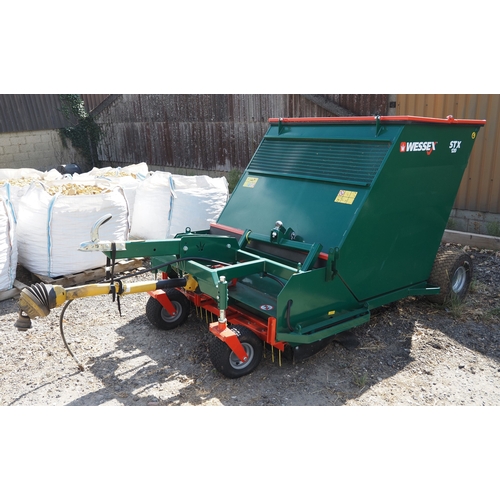 40 - Wessex STX120 PTO paddock sweeper. 2025. Unused. Operation manual/parts book in office