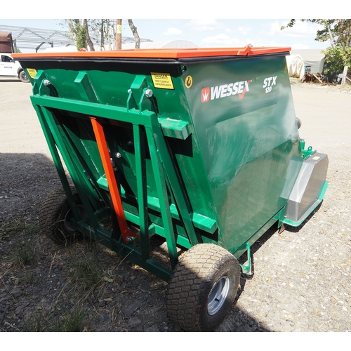 40 - Wessex STX120 PTO paddock sweeper. 2025. Unused. Operation manual/parts book in office