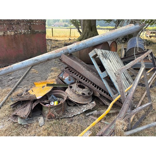 130 - Pile of scrap