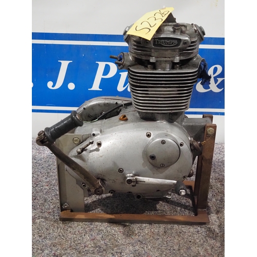 Triumph T25SS engine. 250cc.
Engine No. JE00236 T25SS