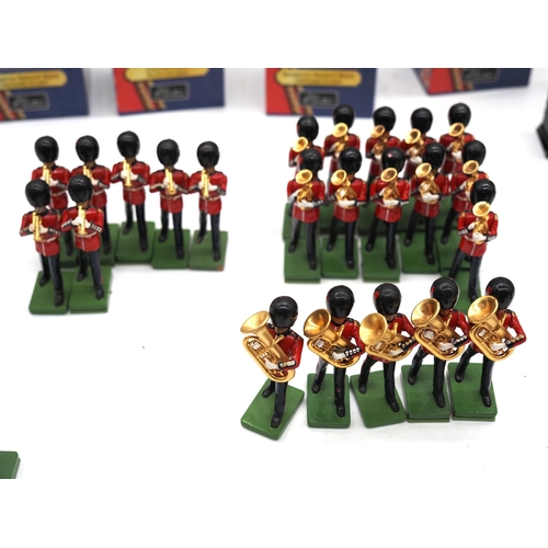 1 - Quantity of W. Britain toy soldier figures from the trooping of the colour collection. To include va... 