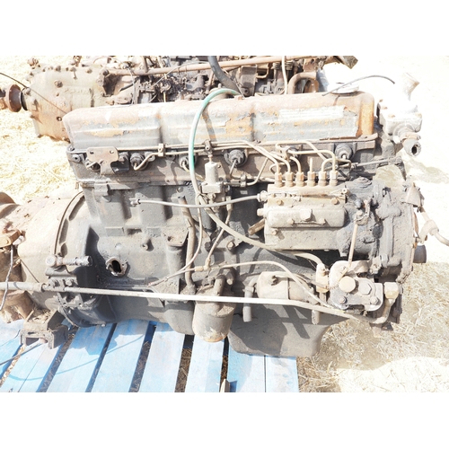 10 - Ford 6 cylinder turbo diesel engine and gearbox