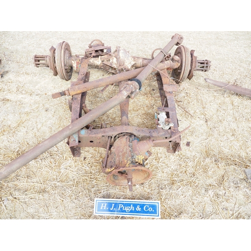27 - Chassis, gearbox, axle and prop shafts