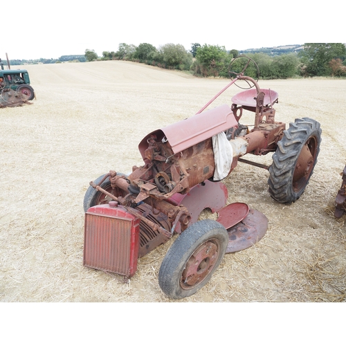 56 - Farmall A Cub tractor and parts