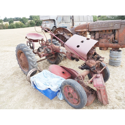56 - Farmall A Cub tractor and parts