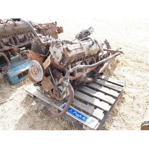 8 - Ford 6 cylinder turbo diesel engine and gearbox