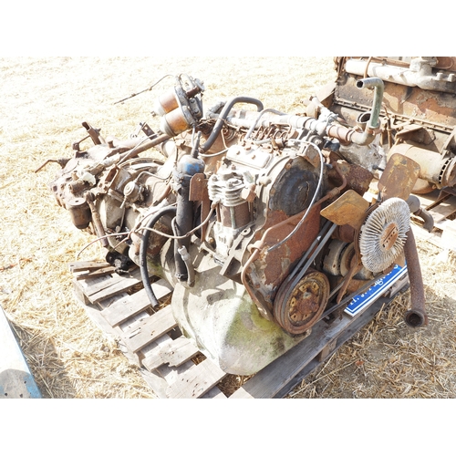 8 - Ford 6 cylinder turbo diesel engine and gearbox