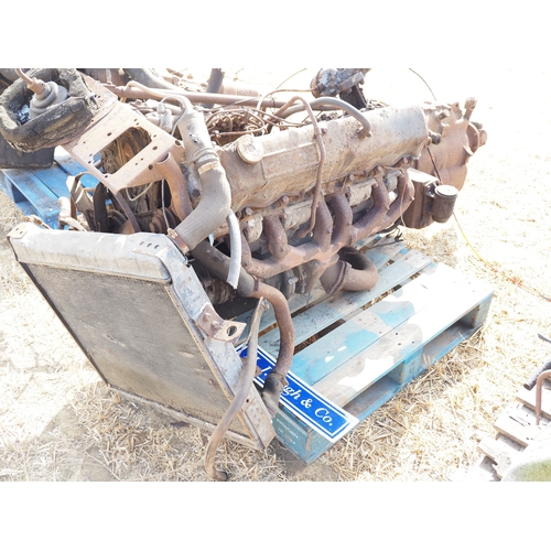 9 - Ford 6 cylinder turbo diesel engine and gearbox