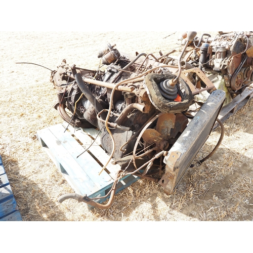 9 - Ford 6 cylinder turbo diesel engine and gearbox