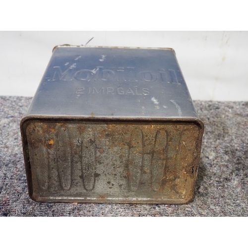 22 - 2 Imperial gallon fuel can - Mobiloil