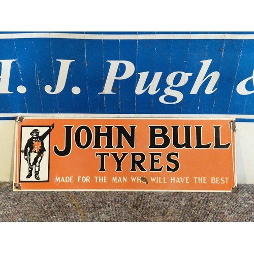 30 - Enamel Sign - John Bull tyres 8