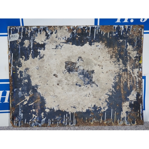 31 - Enamel sign - Reckitts 30