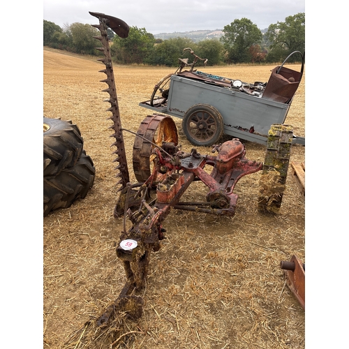59 - Bamfords trailed mower