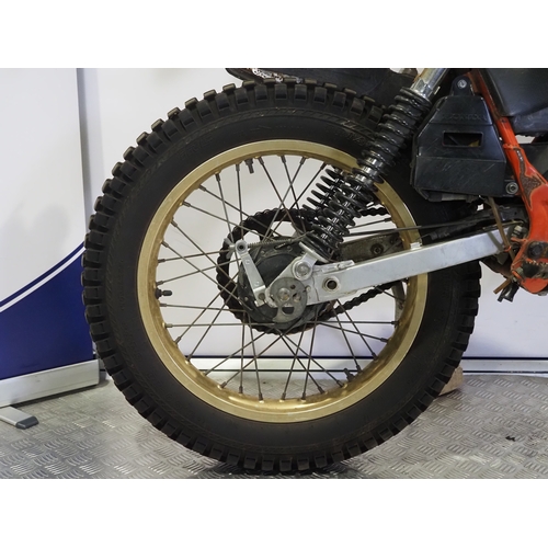 Honda TLR200 trials bike. 1986. 200cc Frame No. MD09 1012993