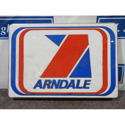 1 - Perspex sign - Arndale 36