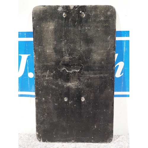 58 - Cast aluminium road sign - Hospital 21