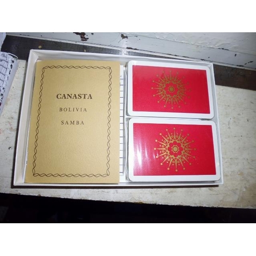 347 - Boxed Canasta Game Set