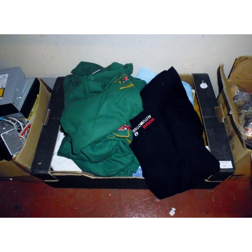 238 - Box Of Shirts Including Motor Racing T-Shirts