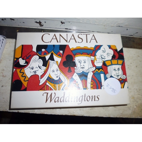 347 - Boxed Canasta Game Set