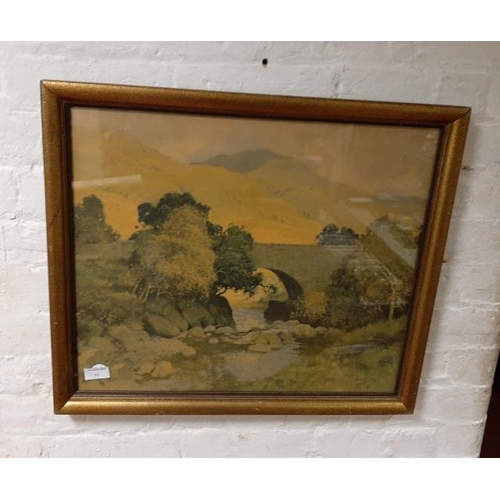 101 - Framed Print Of The Country Side