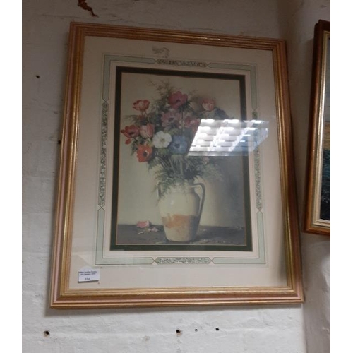 104 - Framed Print Of Flowers