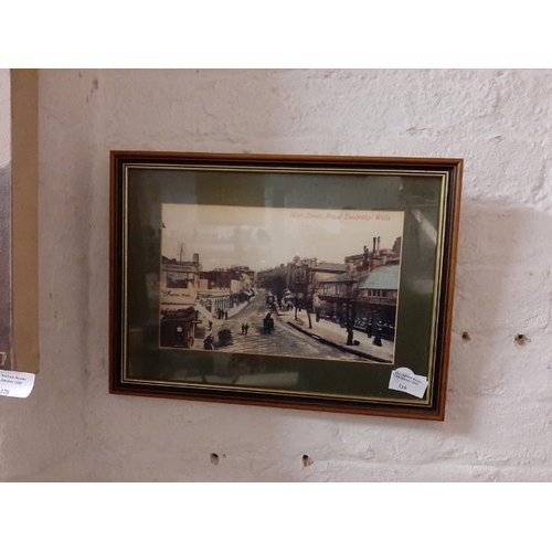 119 - Framed Photo Of The High Street In Royal Tunbridge Wells