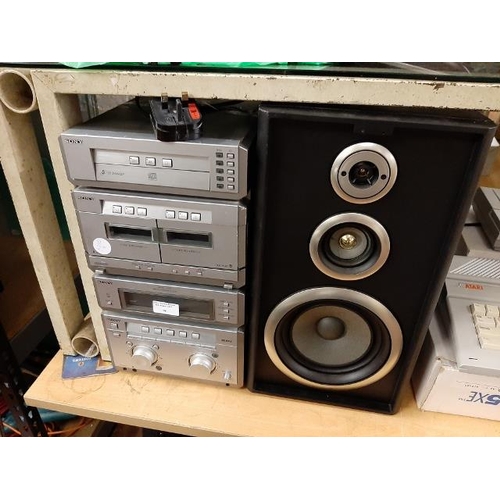 Sony Hi Fi With Speakers Model Mhc-Nx