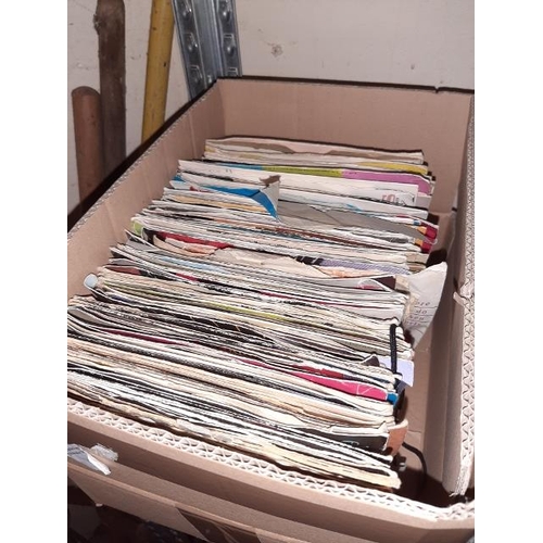 219 - Box Of Single Records