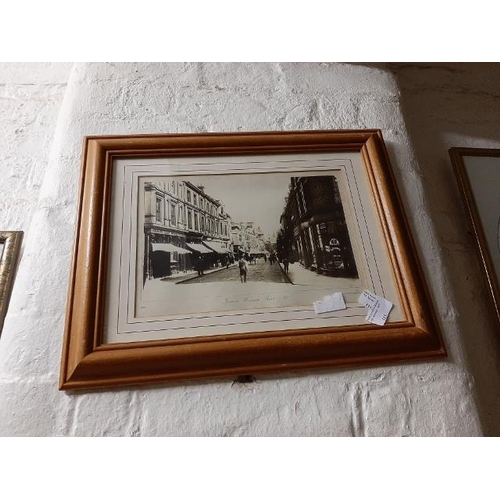 113 - Framed Picture Of A Westgate High St Ipswich