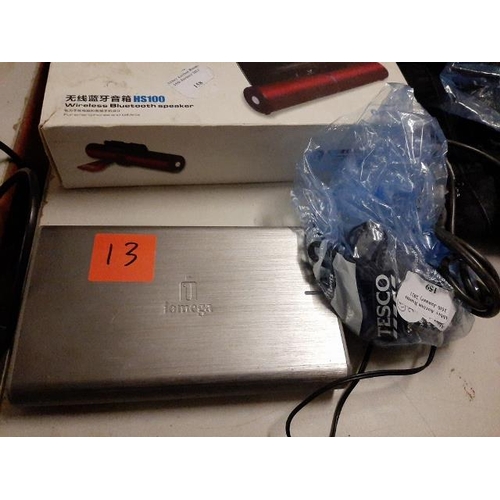 159 - Iomega 1Tb Portable Hard Drive Tested And Working