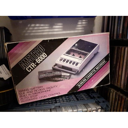 183 - Amstrad Cassette Player In Box