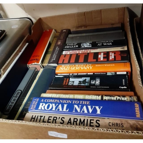 29 - Box Of Military & War Books