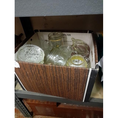 31 - Box Of Glassware