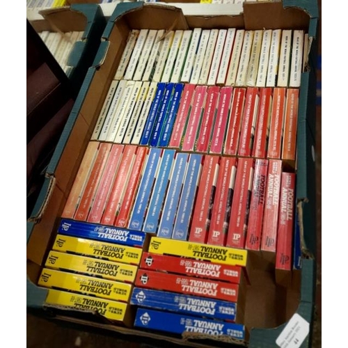 44 - 2 Boxes Of News Of The World Football Annuals Ranging From 1961-62 To 2007-08