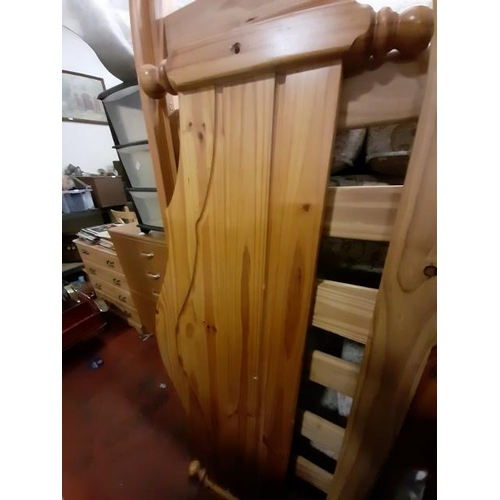 81 - Pine Kingsize Bed Frame