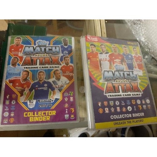 453 - 2 Folders Of Match Attax Football Cards