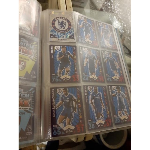 453 - 2 Folders Of Match Attax Football Cards