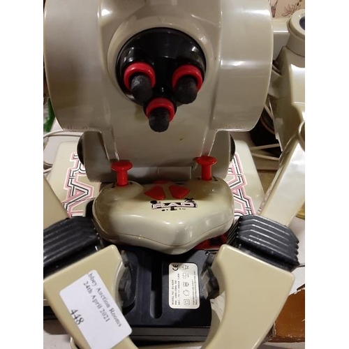 448 - Working Vintage Remote Controlled Robot