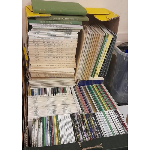 12 - 2 Boxes Of Bulletins/Newletters From The Rock Garden Club, Alpine Garden Society & Others With Index... 