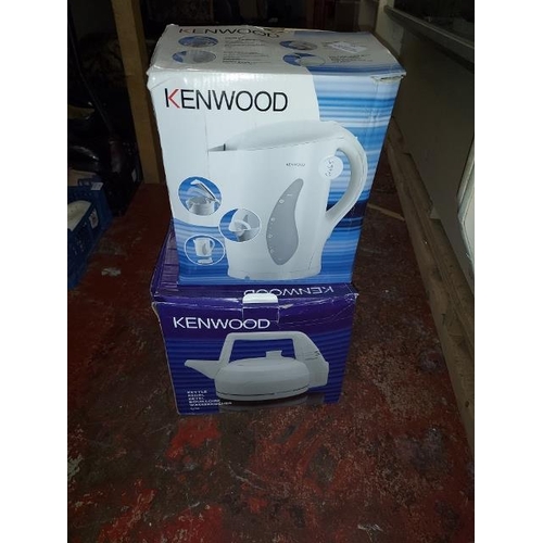 205 - 2 Kenwood Kettles Both Boxed