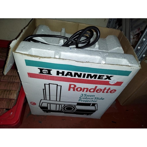 232 - Hunimex Rondette 1500 Slide Projector Mint Tested And Working