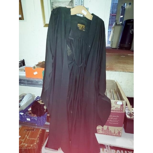 241 - Vintage Ede And Ravenscroft Graduation Gown