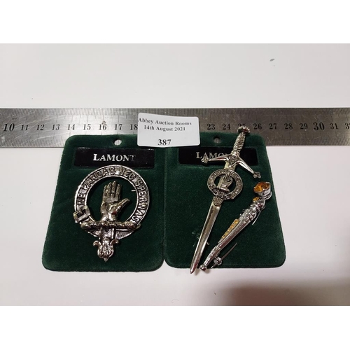 387 - Scottish Clan Brooches