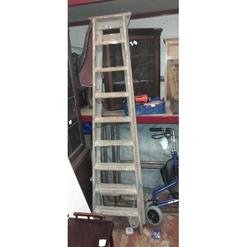 48 - Set Of Wooden Step Ladders